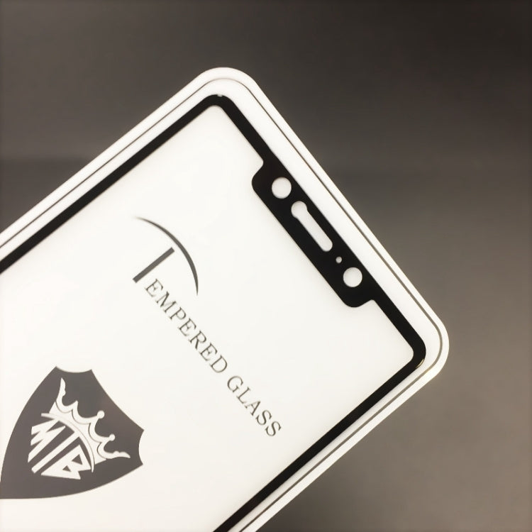 MIETUBL Full Screen Full Glue Anti-fingerprint Tempered Glass Film for Xiaomi Mi 8 SE (Black)