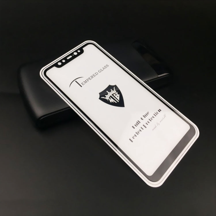 MIETUBL Full Screen Full Glue Anti-fingerprint Tempered Glass Film for Xiaomi Mi 8