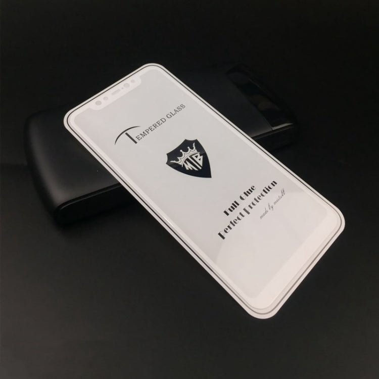 MIETUBL Full Screen Full Glue Anti-fingerprint Tempered Glass Film for Xiaomi Mi 8