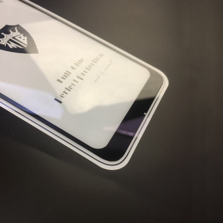 MIETUBL Full Screen Full Glue Anti-fingerprint Tempered Glass Film for Xiaomi Pocophone F1 (Black)
