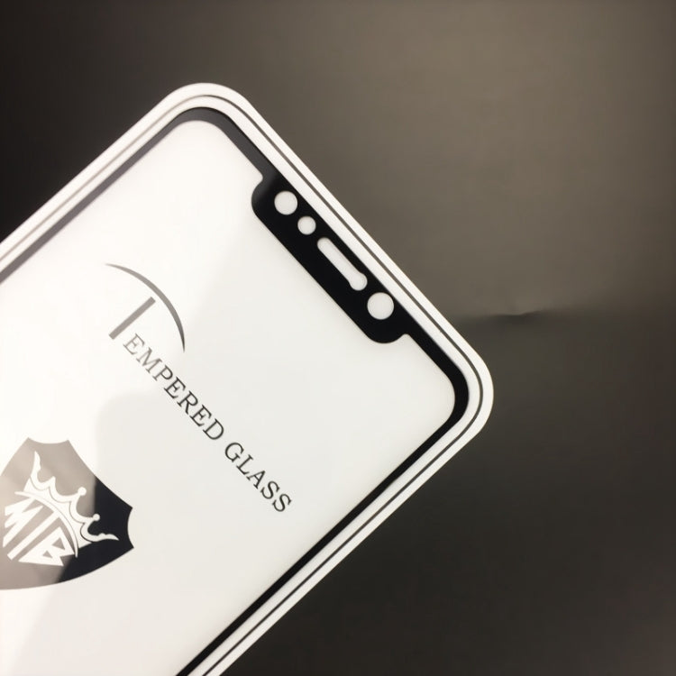 25 PCS MIETUBL Full Screen Full Glue Anti-fingerprint Tempered Glass Film for Xiaomi Pocophone F1 (Black)