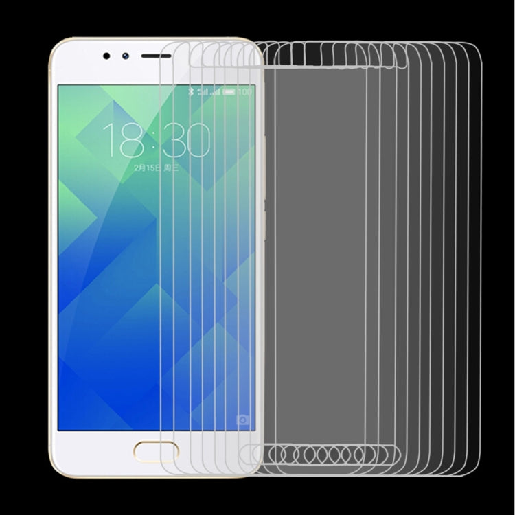 10 PCS 9H 2.5D Tempered Glass Film for Meizu M5S