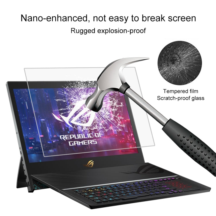Laptop Screen HD Tempered Glass Protective Film for ASUS ROG Mothership (GZ700) 17.3 inch