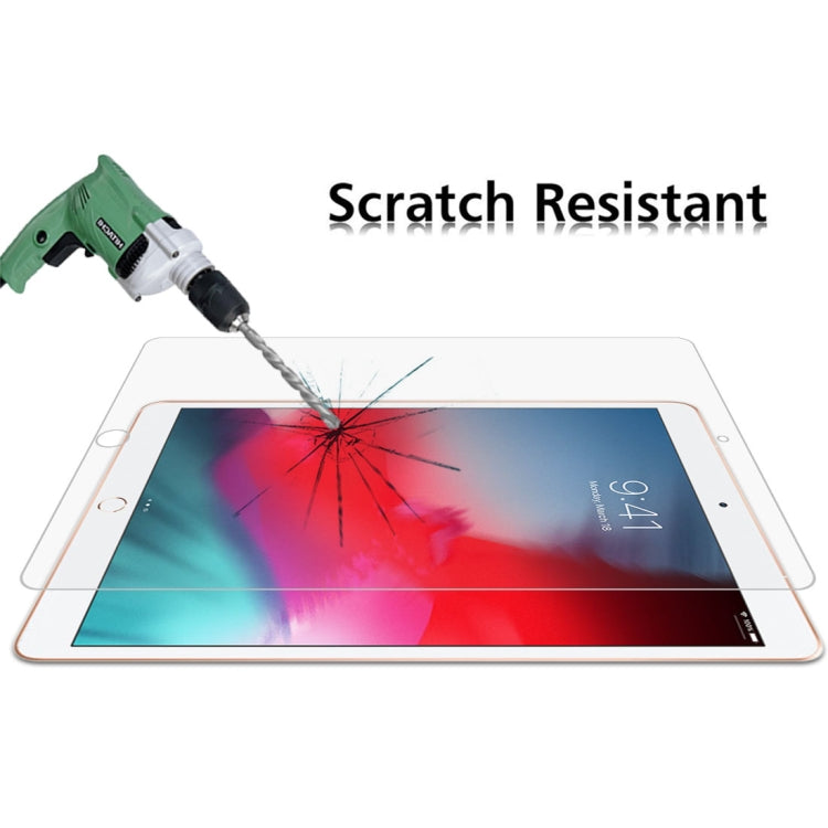 75 PCS 0.4mm 9H Surface Hardness Explosion-proof Tempered Glass Film for iPad 5/6/7ï¼ŒiPad Air 1/2  9.7 inch