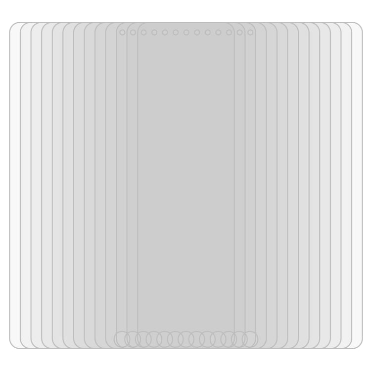 75 PCS 0.4mm 9H Surface Hardness Explosion-proof Tempered Glass Film for iPad 5/6/7ï¼ŒiPad Air 1/2  9.7 inch