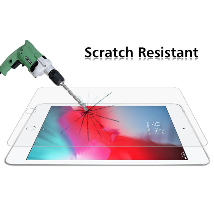 100 PCS 0.4mm 9H Surface Hardness Explosion-proof Tempered Glass Film for iPad mini 2019