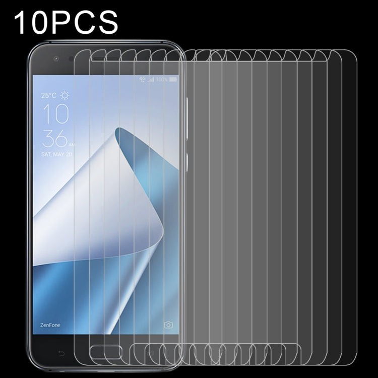 10 PCS 0.26mm 9H 2.5D Tempered Glass Film for Asus ZenFone 4 ZE554KL