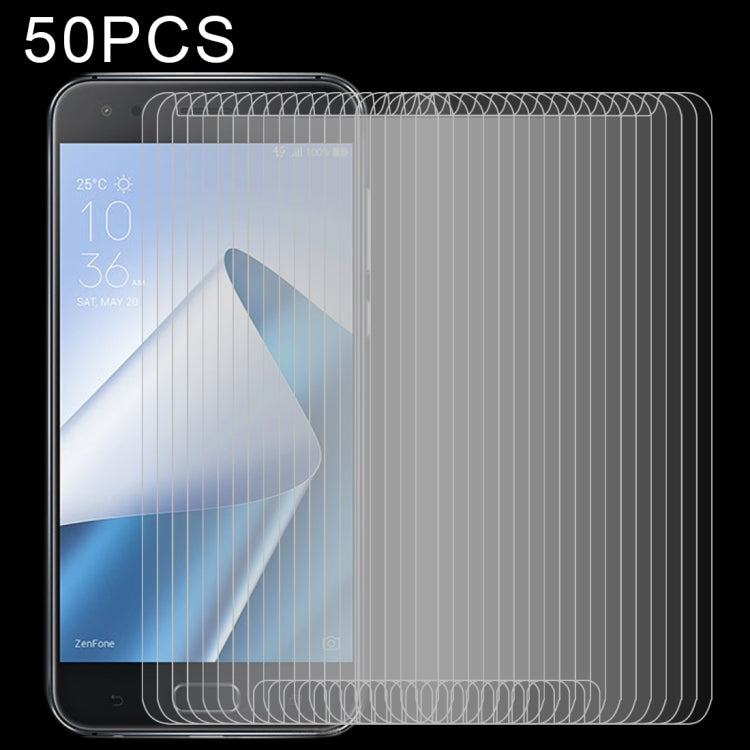 50 PCS 0.26mm 9H 2.5D Tempered Glass Film for Asus ZenFone 4 ZE554KL