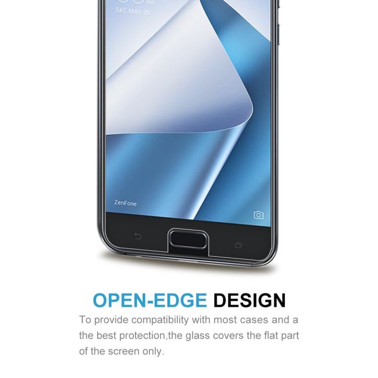 50 PCS 0.26mm 9H 2.5D Tempered Glass Film for Asus ZenFone 4 ZE554KL
