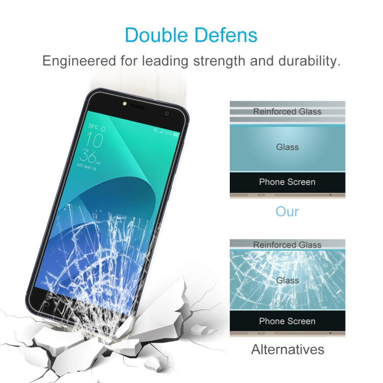 0.26mm 9H 2.5D Tempered Glass Film for Asus ZenFone 4 ZB553KL