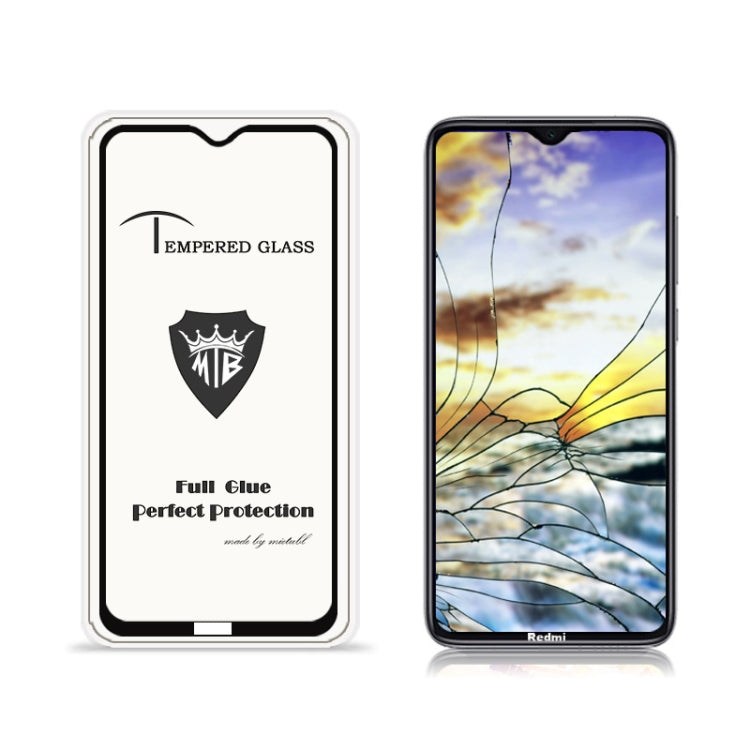 MIETUBL For Xiaomi Redmi Note 8 Anti-glare Full Screen Tempered Glass Film