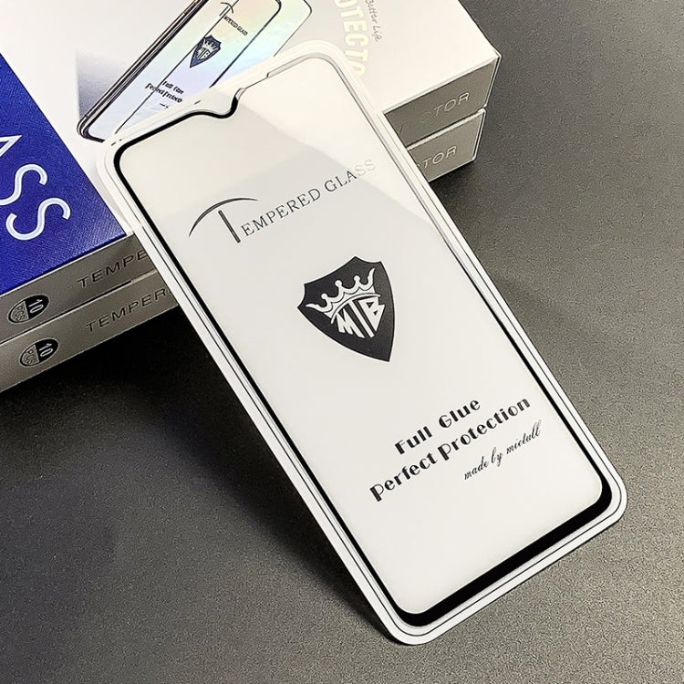 25 PCS MIETUBL For Xiaomi Redmi Note 8 Pro Anti-glare Full Screen Tempered Glass Film