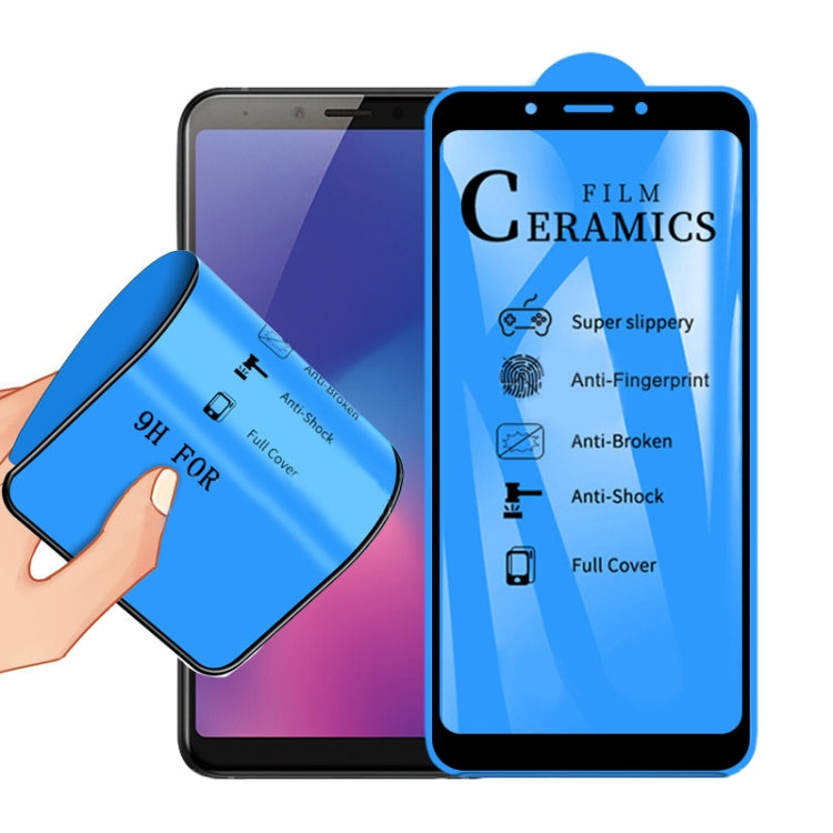 2.5D Full Glue Full Cover Ceramics Film for Galaxy J6 (2018) / A6 (2018)