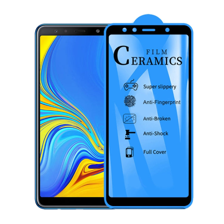 2.5D Full Glue Full Cover Ceramics Film for Galaxy A7 (2018)