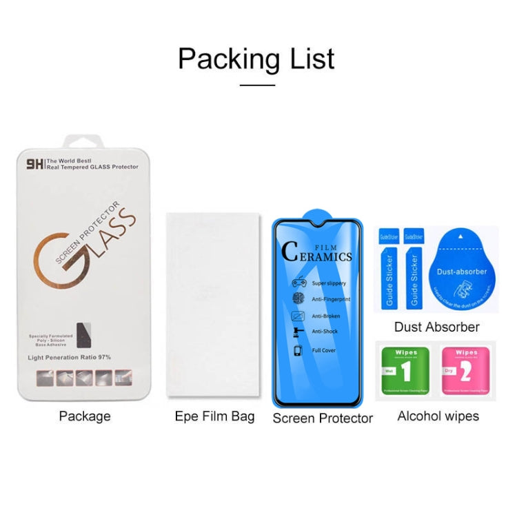 2.5D Full Glue Full Cover Ceramics Film for Galaxy A10e