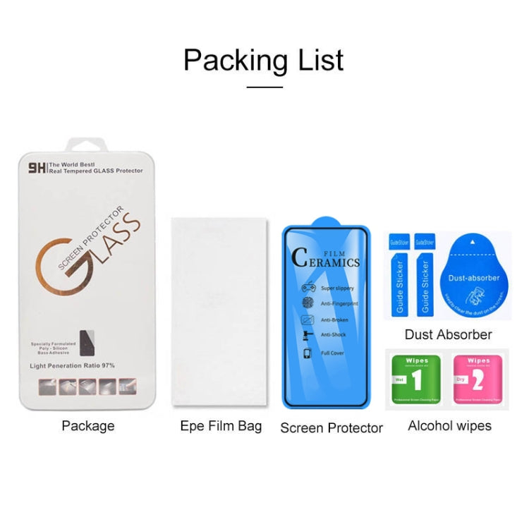2.5D Full Glue Full Cover Ceramics Film for Galaxy A80 / A90