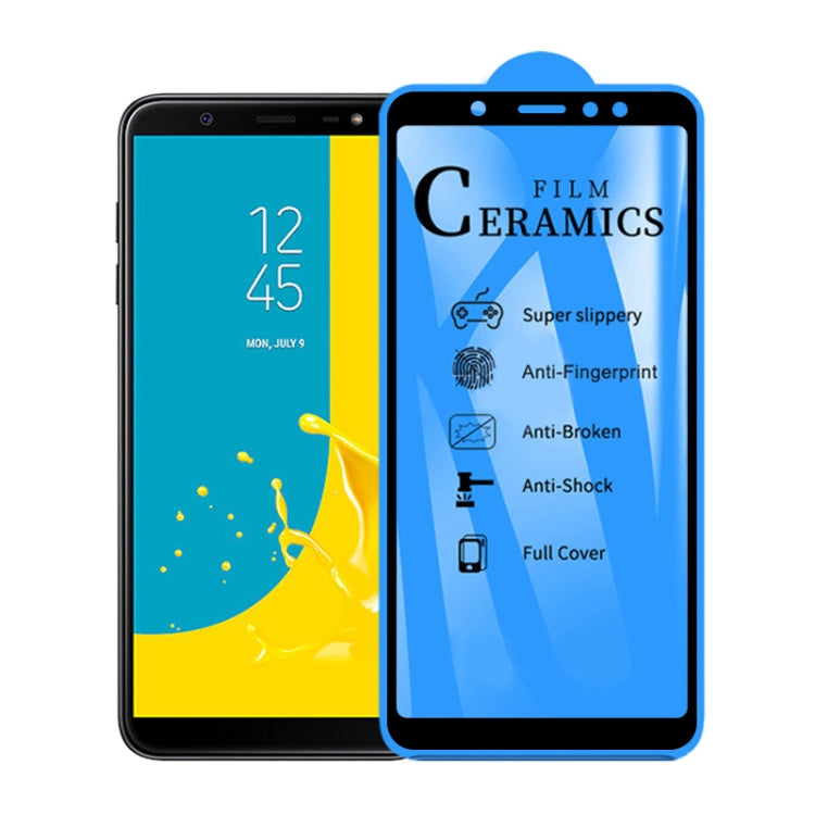 2.5D Full Glue Full Cover Ceramics Film for Galaxy J8 (2018)