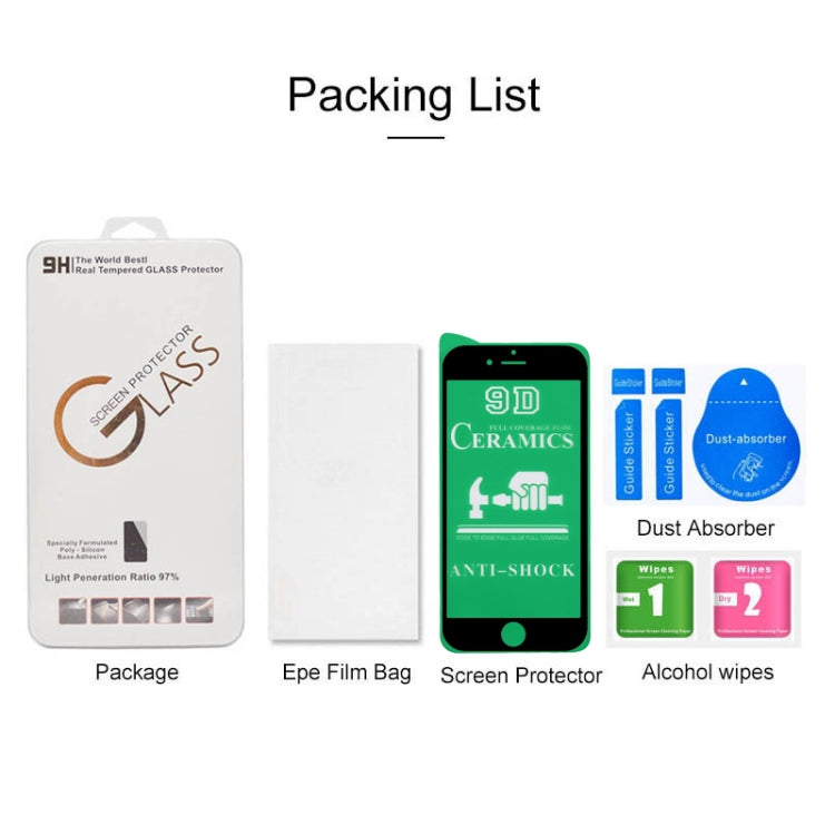 2.5D Full Glue Full Cover Ceramics Film for iPhone 6 Plus