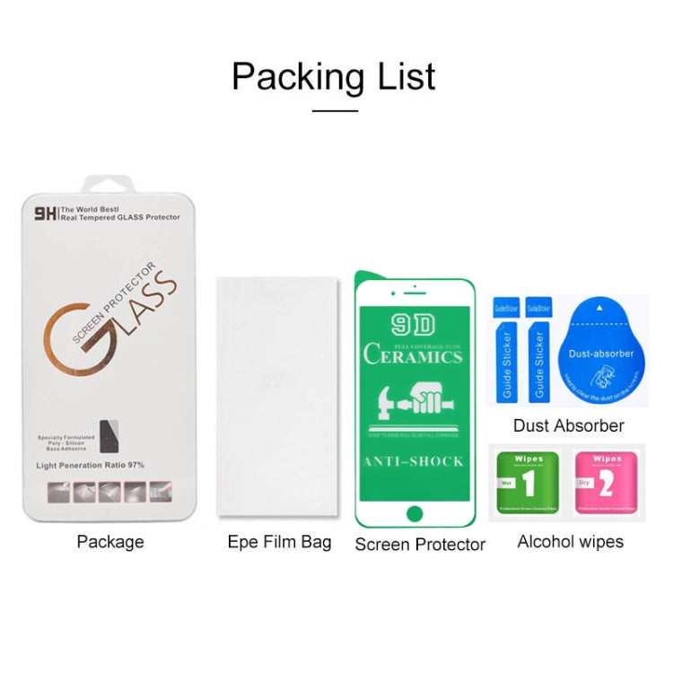 2.5D Full Glue Full Cover Ceramics Film for iPhone 8 Plus / 7 Plus