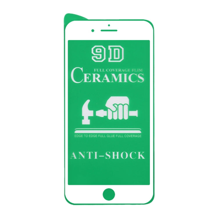 25 PCS 2.5D Full Glue Full Cover Ceramics Film for iPhone 8 Plus / 7 Plus