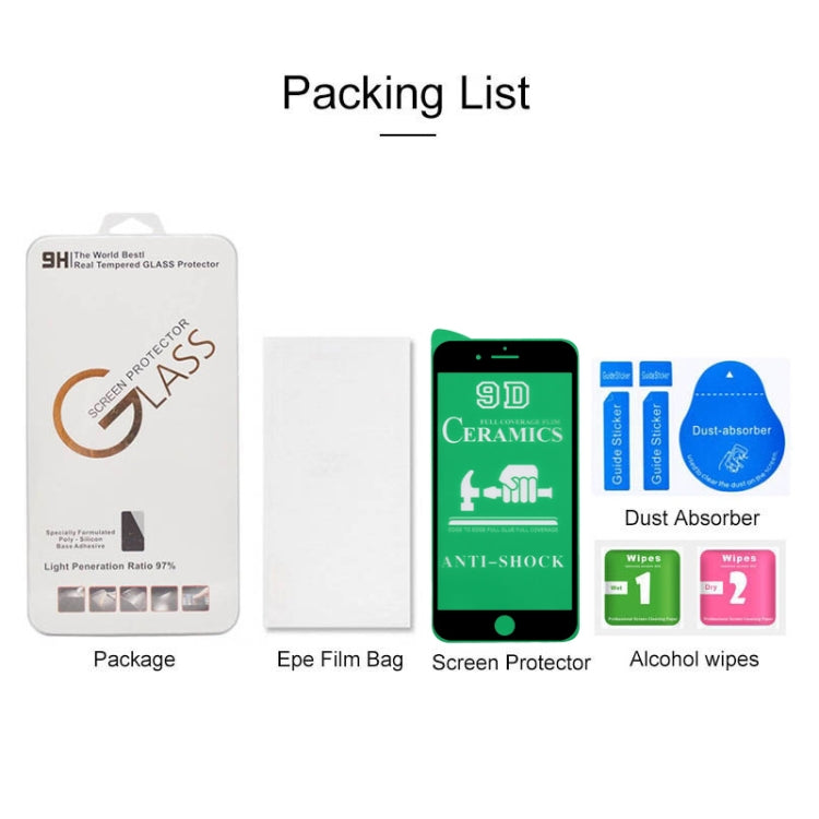 2.5D Full Glue Full Cover Ceramics Film for iPhone 8 / 7