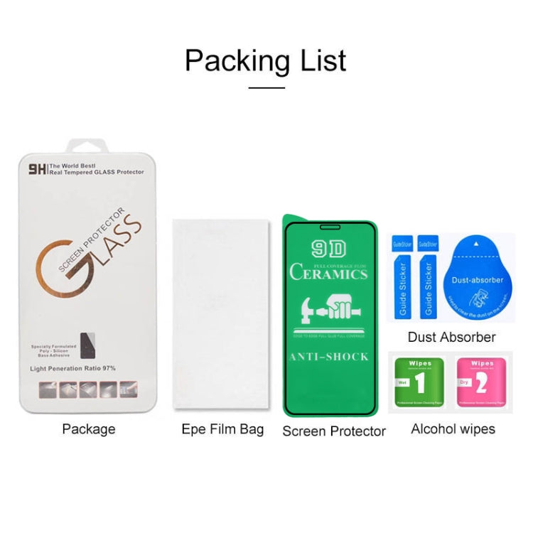 For iPhone 11 / XR 2.5D Full Glue Full Cover Ceramics Film
