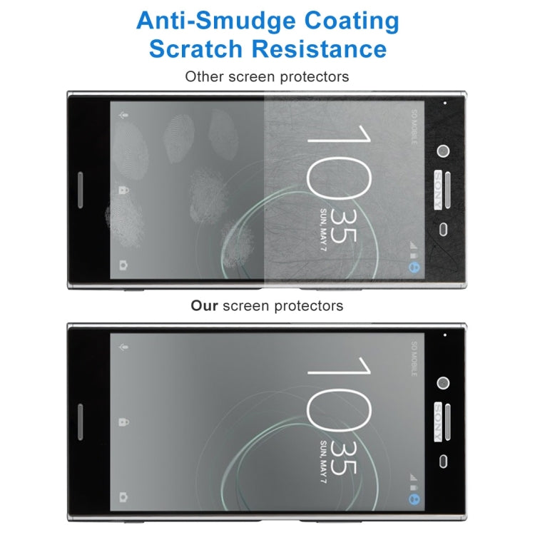 For Sony Xperia XZ Premium 0.3mm 9H Surface Hardness 3D Cold Carved Full Screen Tempered Glass Screen Protector