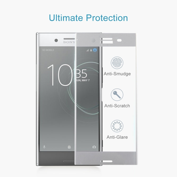 For Sony Xperia XZ Premium 0.3mm 9H Surface Hardness 3D Cold Carved Full Screen Tempered Glass Screen Protector