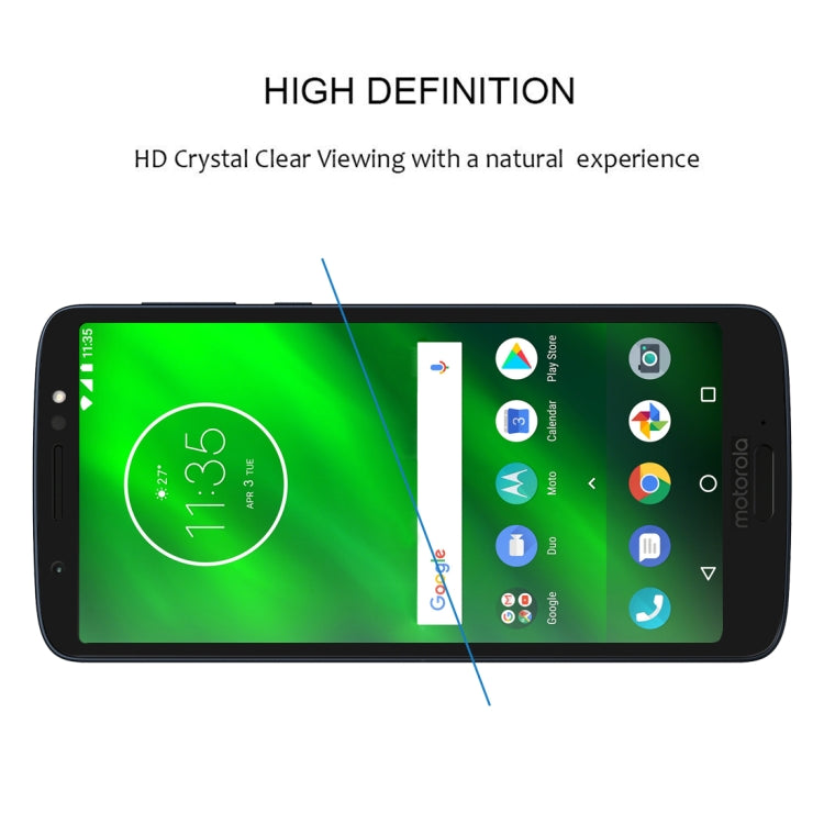 Full Glue Full Cover Screen Protector Tempered Glass film for Motorola Moto E5