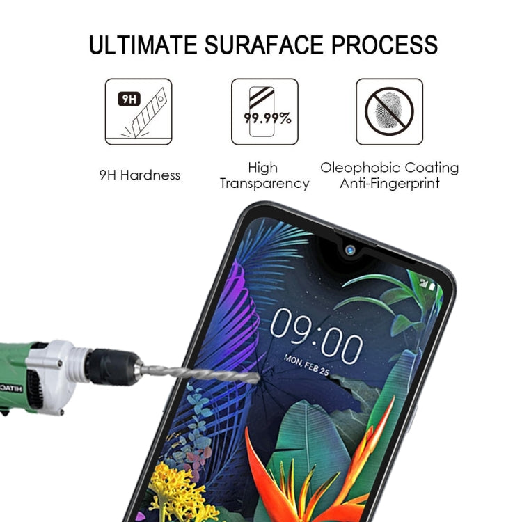 9H Full Screen Tempered Glass Film for LG X6 (2019) / Q60 / K50