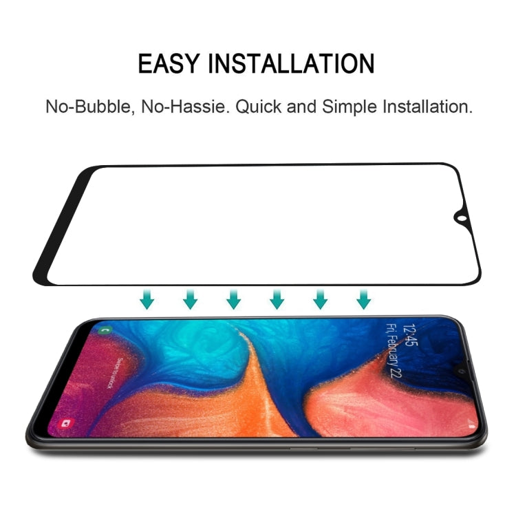 Full Glue Full Cover Screen Protector Tempered Glass film for Galaxy A7 (2018)