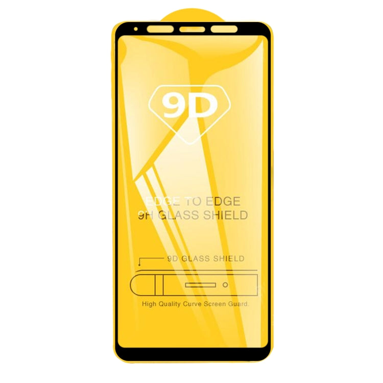 25 PCS Full Glue Full Cover Screen Protector Tempered Glass film for Galaxy A9 (2018)