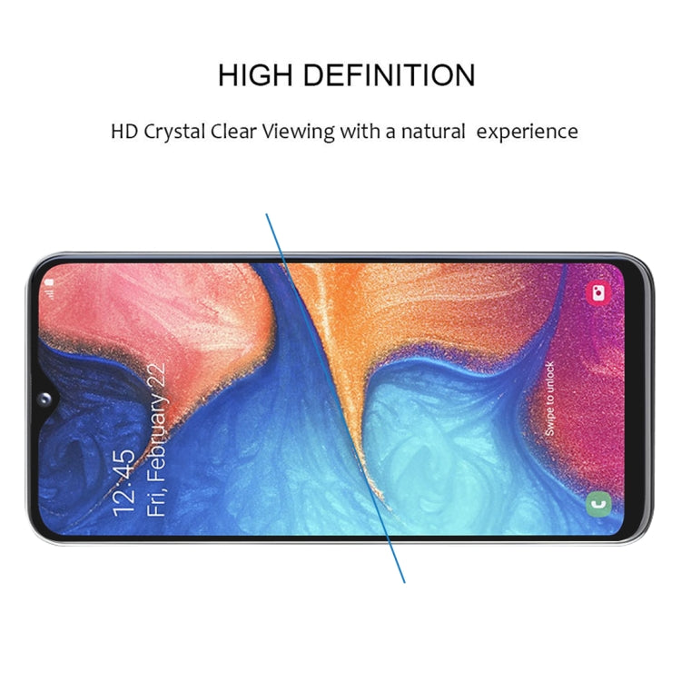 Full Glue Full Cover Screen Protector Tempered Glass film for Galaxy A20e