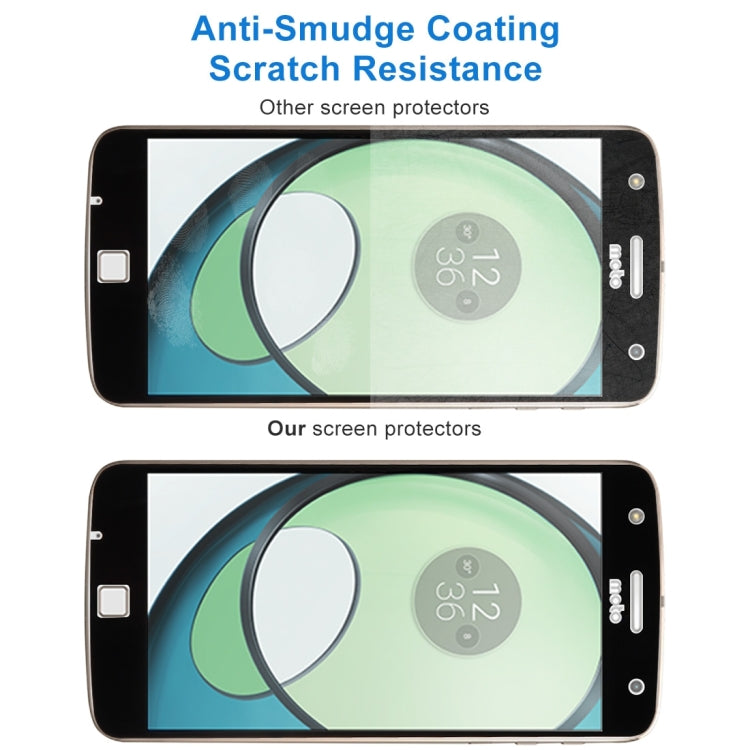 For Motorola Moto Z Play 0.26mm 9H Surface Hardness 2.5D Full Screen Tempered Glass Screen Protector(Black)