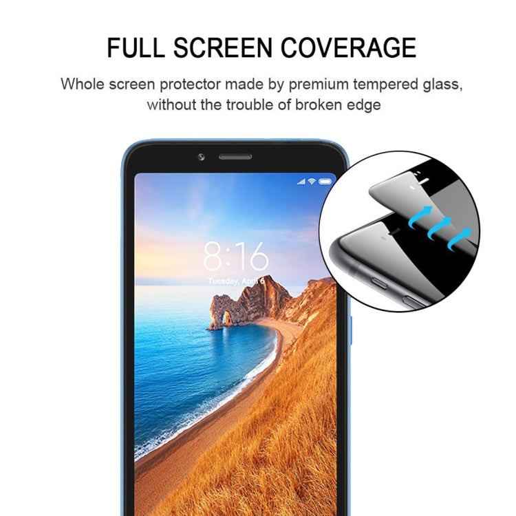 25 PCS Full Glue Full Cover Screen Protector Tempered Glass film for Xiaomi Mi 6