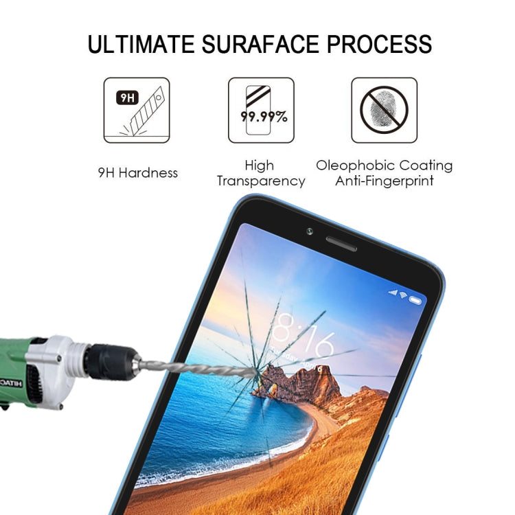 25 PCS Full Glue Full Cover Screen Protector Tempered Glass film for Xiaomi Redmi 6 & 6A