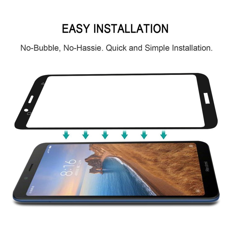 25 PCS Full Glue Full Cover Screen Protector Tempered Glass film for Xiaomi Redmi Note 6