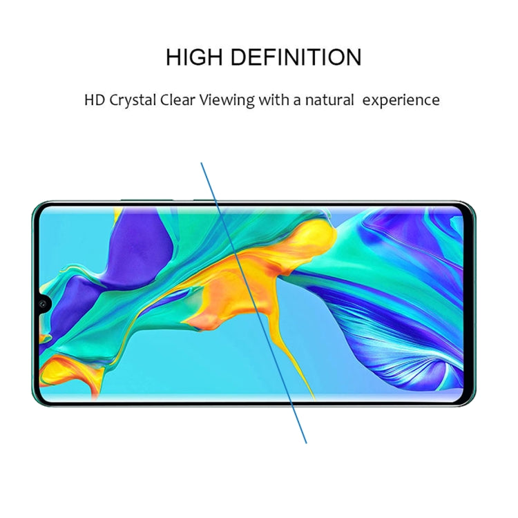 25 PCS Edge Glue 3D Curved Edge Full Screen Tempered Glass Film for Huawei P30 Pro