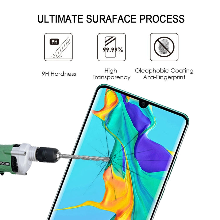 25 PCS Edge Glue 3D Curved Edge Full Screen Tempered Glass Film for Huawei P30 Pro