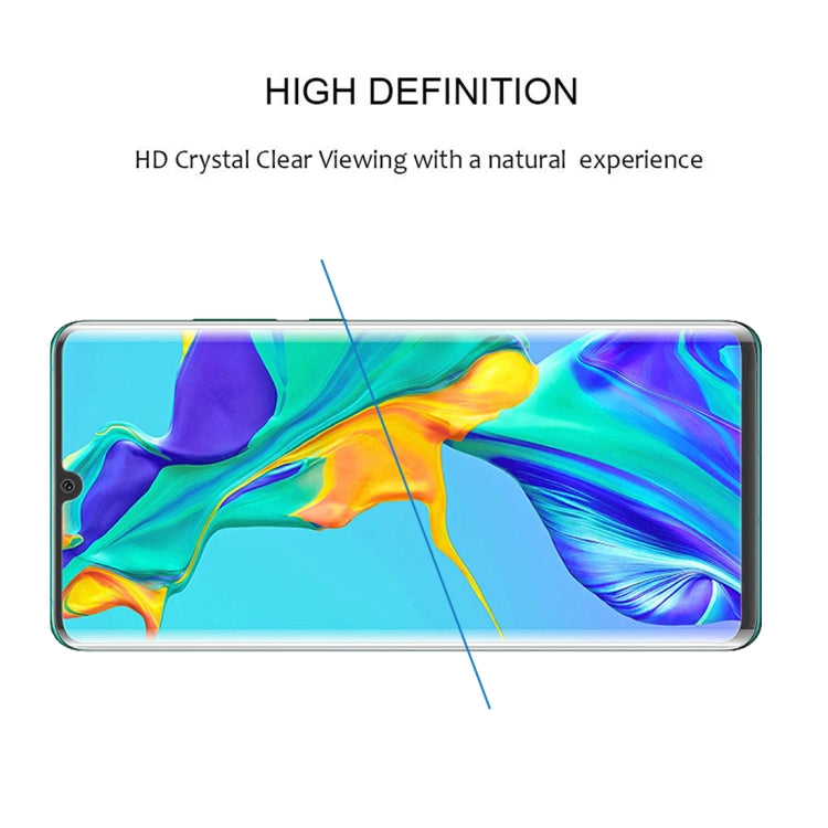 25 PCS Edge Glue 3D Curved Edge Full Screen Tempered Glass Film for Huawei P30 Pro