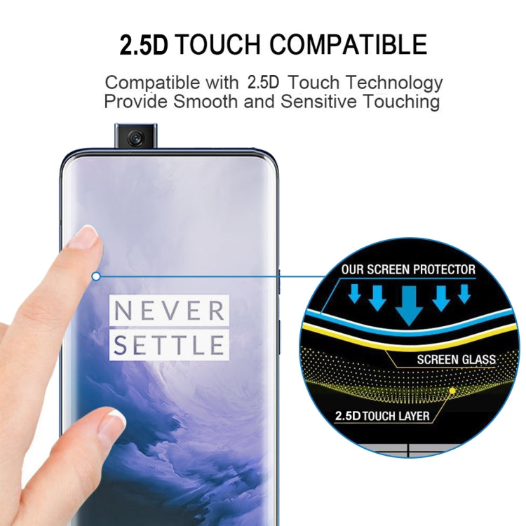 25 PCS 3D Curved Edge Full Screen Tempered Glass Film for OnePlus 7 Pro
