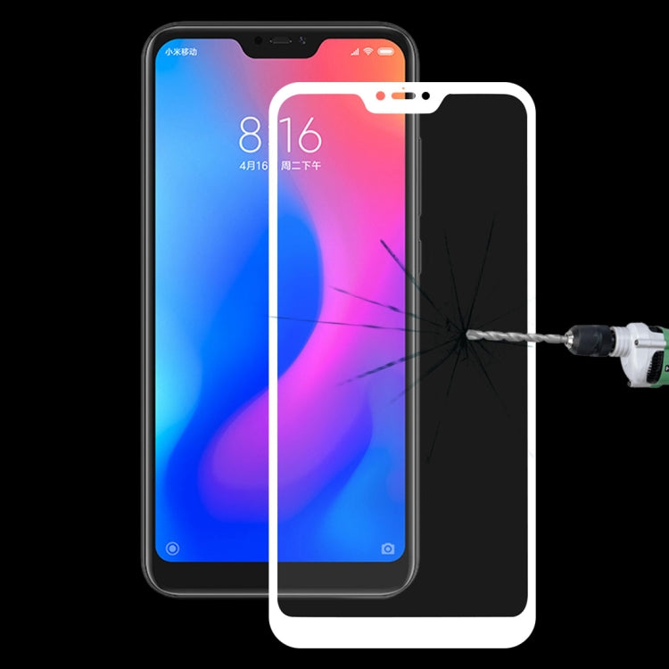 Ultra Thin 9H 3D HD Anti-burst Full Screen Carbon Fiber Tempered Glass Film for Xiaomi Redmi Note 6