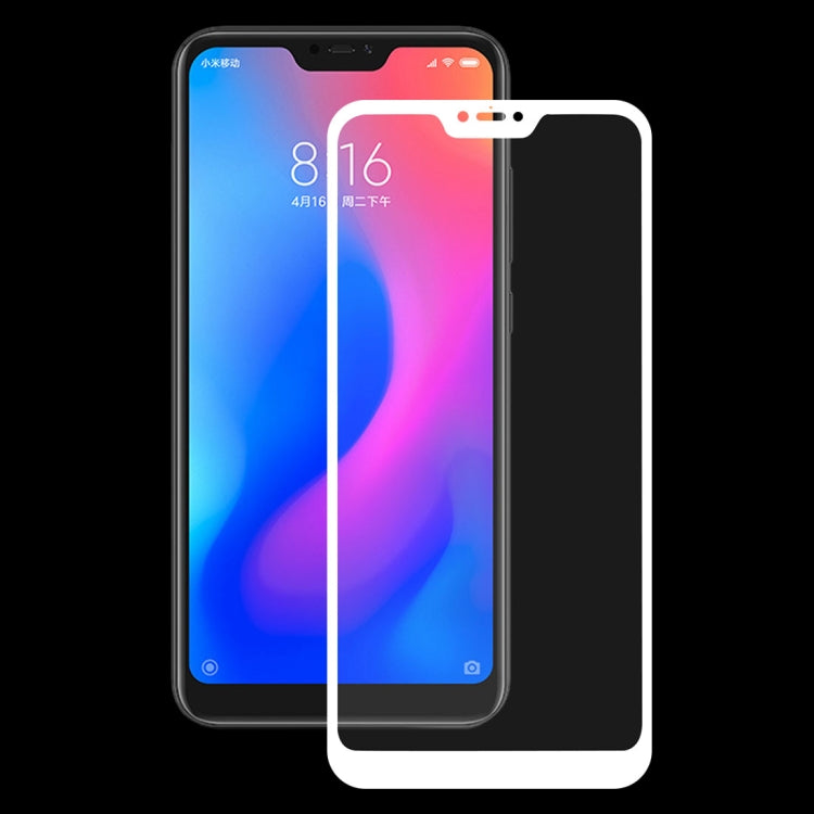 Ultra Thin 9H 3D HD Anti-burst Full Screen Carbon Fiber Tempered Glass Film for Xiaomi Redmi Note 6
