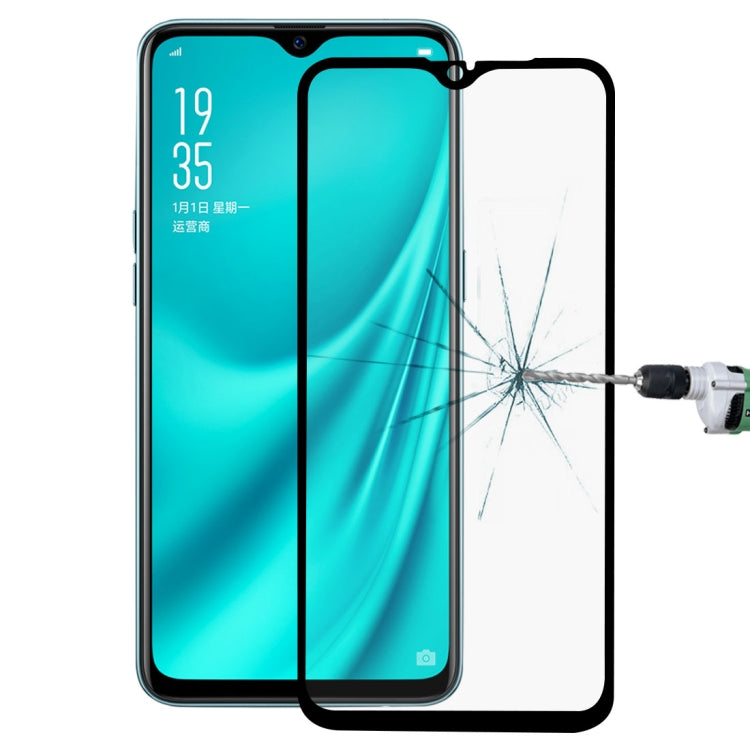 Ultra Thin 9H 3D HD Anti-burst Full Screen Carbon Fiber Tempered Glass Film for OPPO R15x & K1