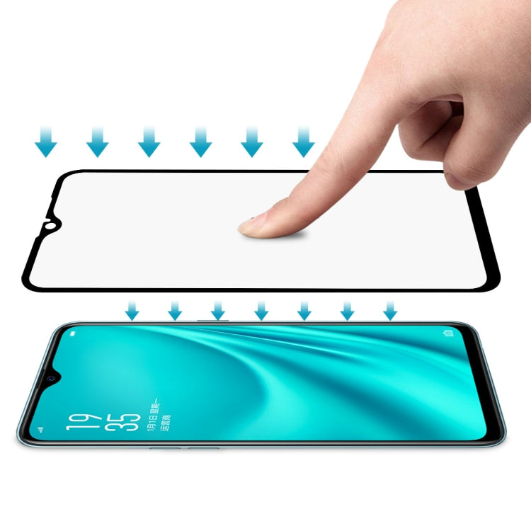 Ultra Thin 9H 3D HD Anti-burst Full Screen Carbon Fiber Tempered Glass Film for OPPO R15x & K1