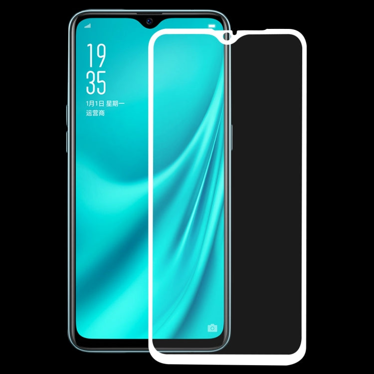 Ultra Thin 9H 3D HD Anti-burst Full Screen Carbon Fiber Tempered Glass Film for OPPO R15x & K1