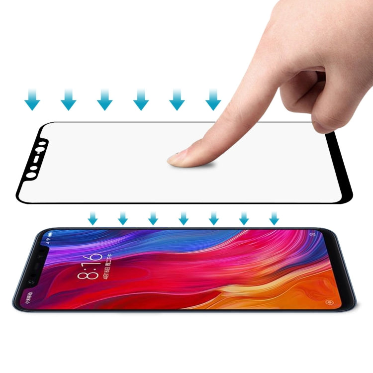 Ultra Thin 9H 3D HD Anti-burst Full Screen Carbon Fiber Tempered Glass Film for Xiaomi Mi 8