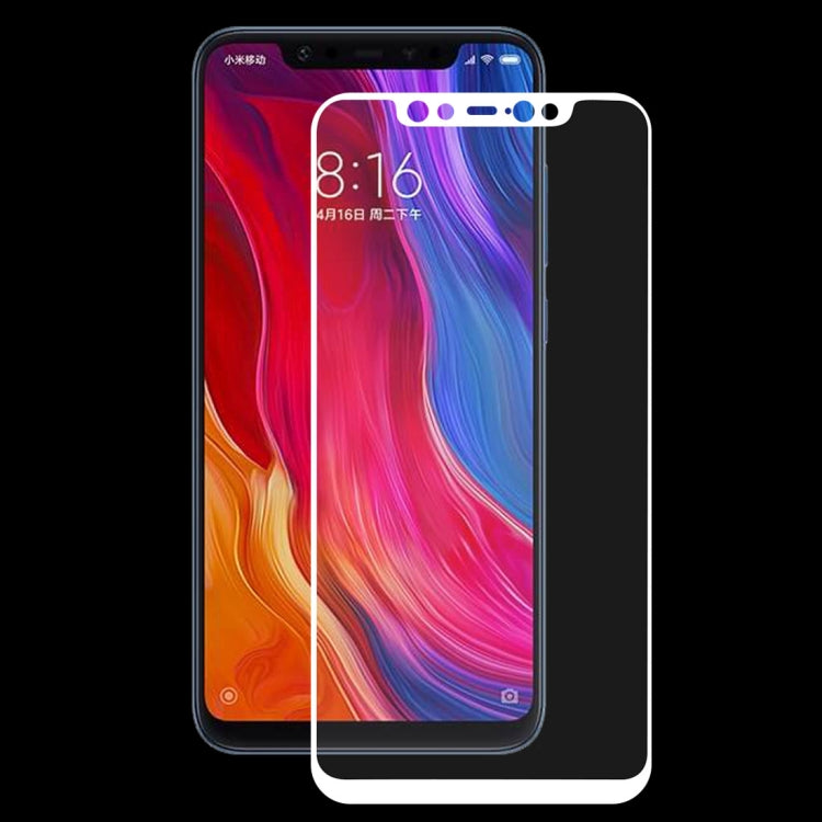 Ultra Thin 9H 3D HD Anti-burst Full Screen Carbon Fiber Tempered Glass Film for Xiaomi Mi 8