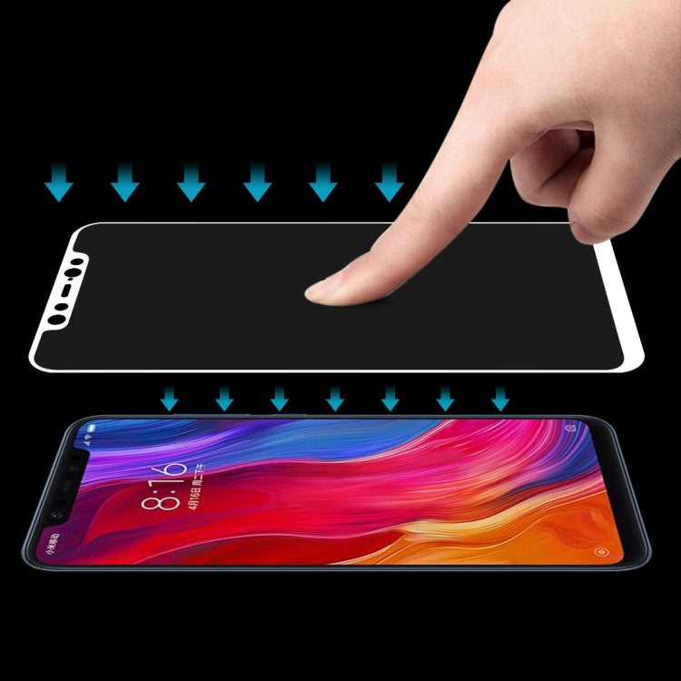 Ultra Thin 9H 3D HD Anti-burst Full Screen Carbon Fiber Tempered Glass Film for Xiaomi Mi 8