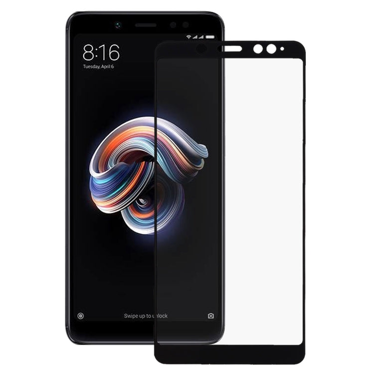 Ultra Thin 9H 3D HD Anti-burst Full Screen Carbon Fiber Tempered Glass Film for Xiaomi Redmi Note 5